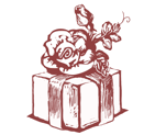 Rose in box